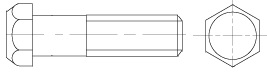 Болт М 8х1,0*25-25 оц кл 10.9 40Х ГОСТ 7796 РБ